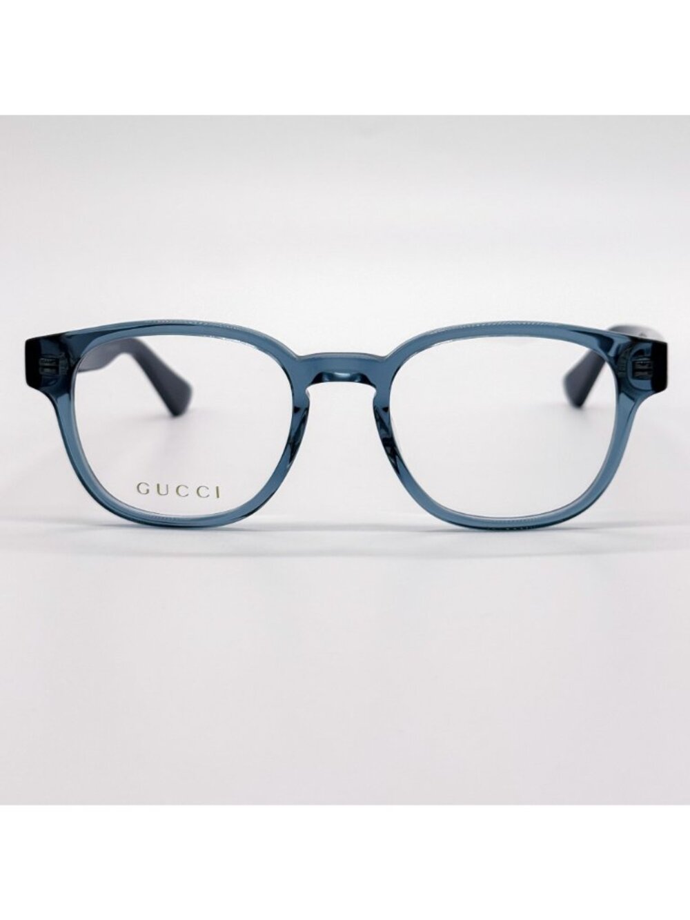 NEW GUCCI EYEGLASSES GG0927O 006 CLEAR BLUE GUCCI EYEWEAR - Picture 5 of 11
